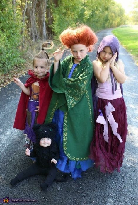 Best ideas about DIY Hocus Pocus Costumes
. Save or Pin 52 Simple DIY Halloween Costume Ideas for Children Now.