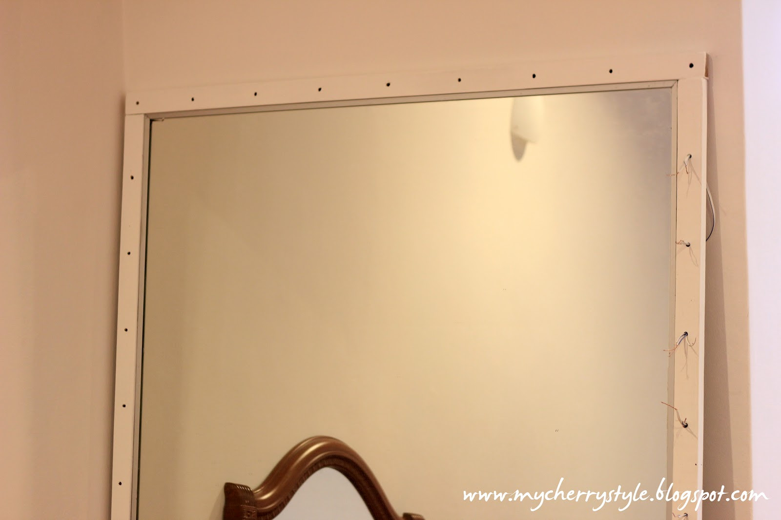 Best ideas about DIY Hollywood Mirror
. Save or Pin DIY Hollywood style mirror with lights Tutorial from Now.