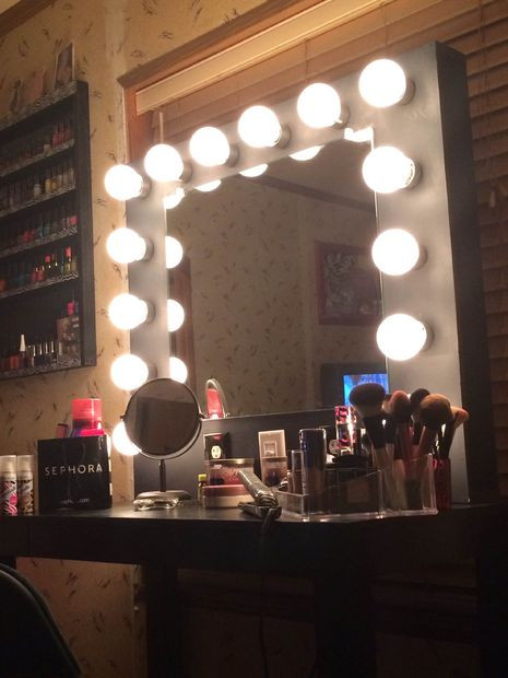 Best ideas about DIY Hollywood Mirror
. Save or Pin Vanity Mirror with Lights Now.