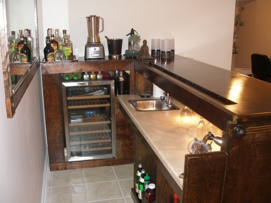 Best ideas about DIY Home Bar Plans
. Save or Pin 52 Basement Bar Build Building A Basement Bar Barplan Now.