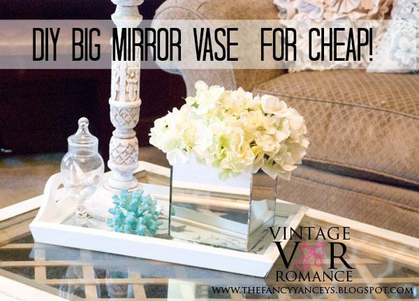 Best ideas about DIY Home Blogspot
. Save or Pin DIY BIG MIRROR VASE FOR CHEAP GLAM BEACH GLAM HOME DECOR Now.