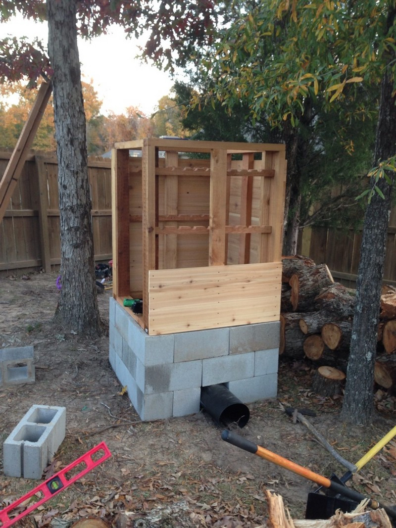 Best ideas about DIY Home Build
. Save or Pin DIY Cedar Smokehouse Now.