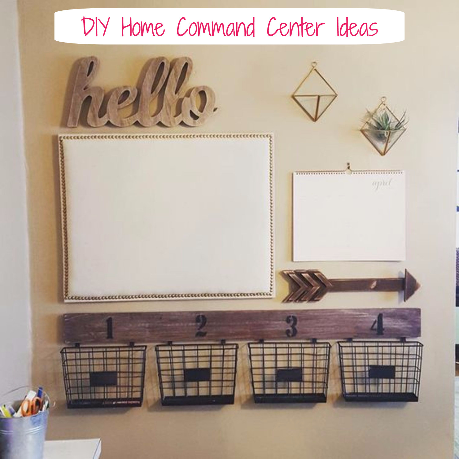 Best ideas about DIY Home Center
. Save or Pin DIY Home mand Center Ideas To Organize Your Family s Now.