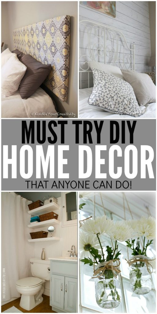 Best ideas about DIY Home Decor
. Save or Pin DIY Home Decor Ideas That Anyone Can Do Now.