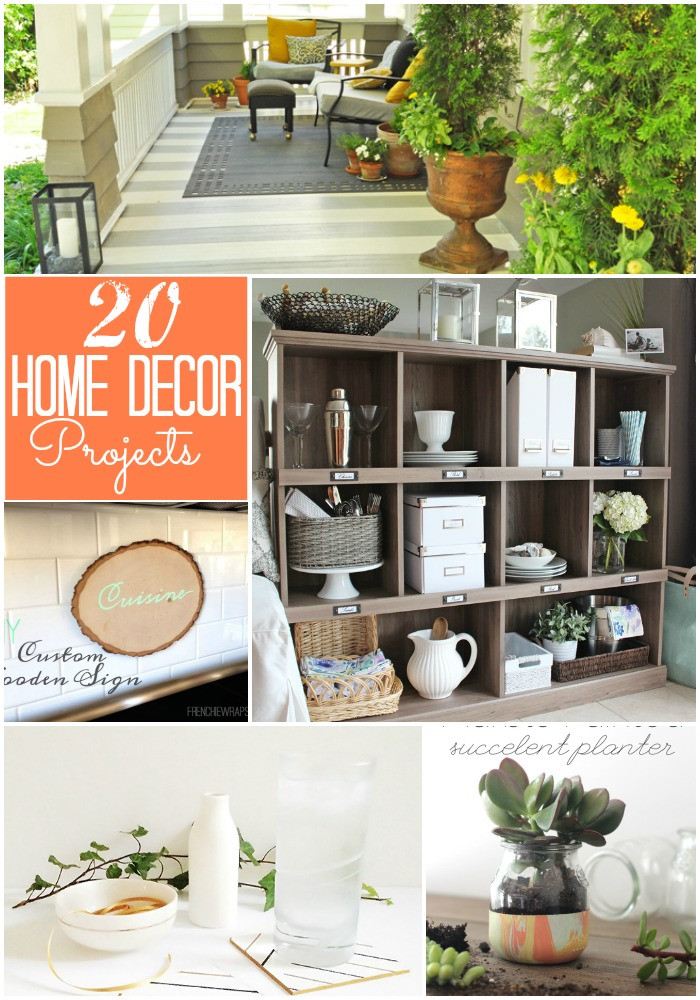 Best ideas about DIY Home Decor Crafts
. Save or Pin Great Ideas 20 DIY Home Decor Projects Now.