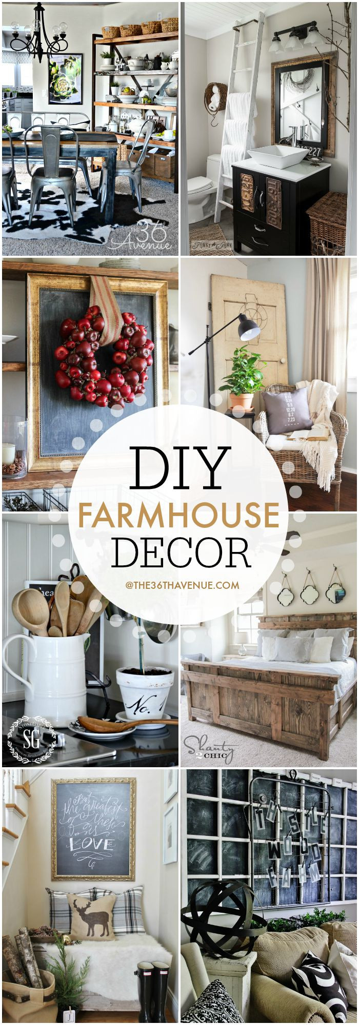 Best ideas about DIY Home Decor Ideas
. Save or Pin Farmhouse Home Decor Ideas The 36th AVENUE Now.