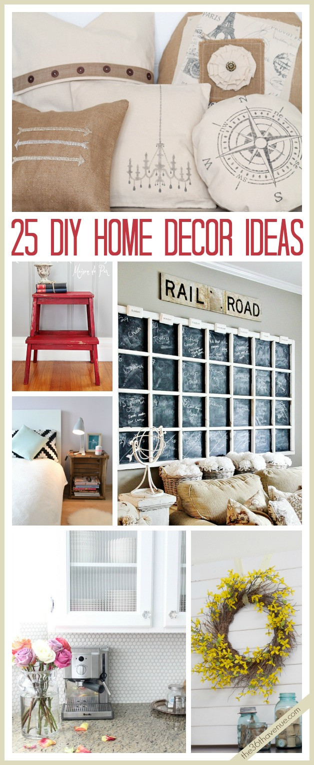 Best ideas about DIY Home Decor Projects
. Save or Pin The 36th AVENUE 25 DIY Home Decor Ideas Now.