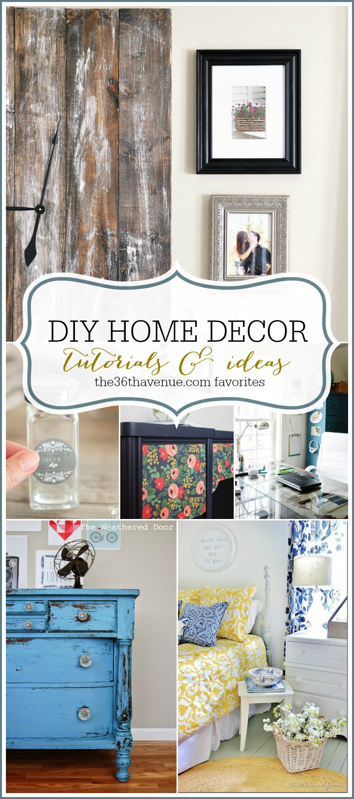 Best ideas about DIY Home Decor Projects
. Save or Pin Best DIY Projects and Recipes Party The 36th AVENUE Now.