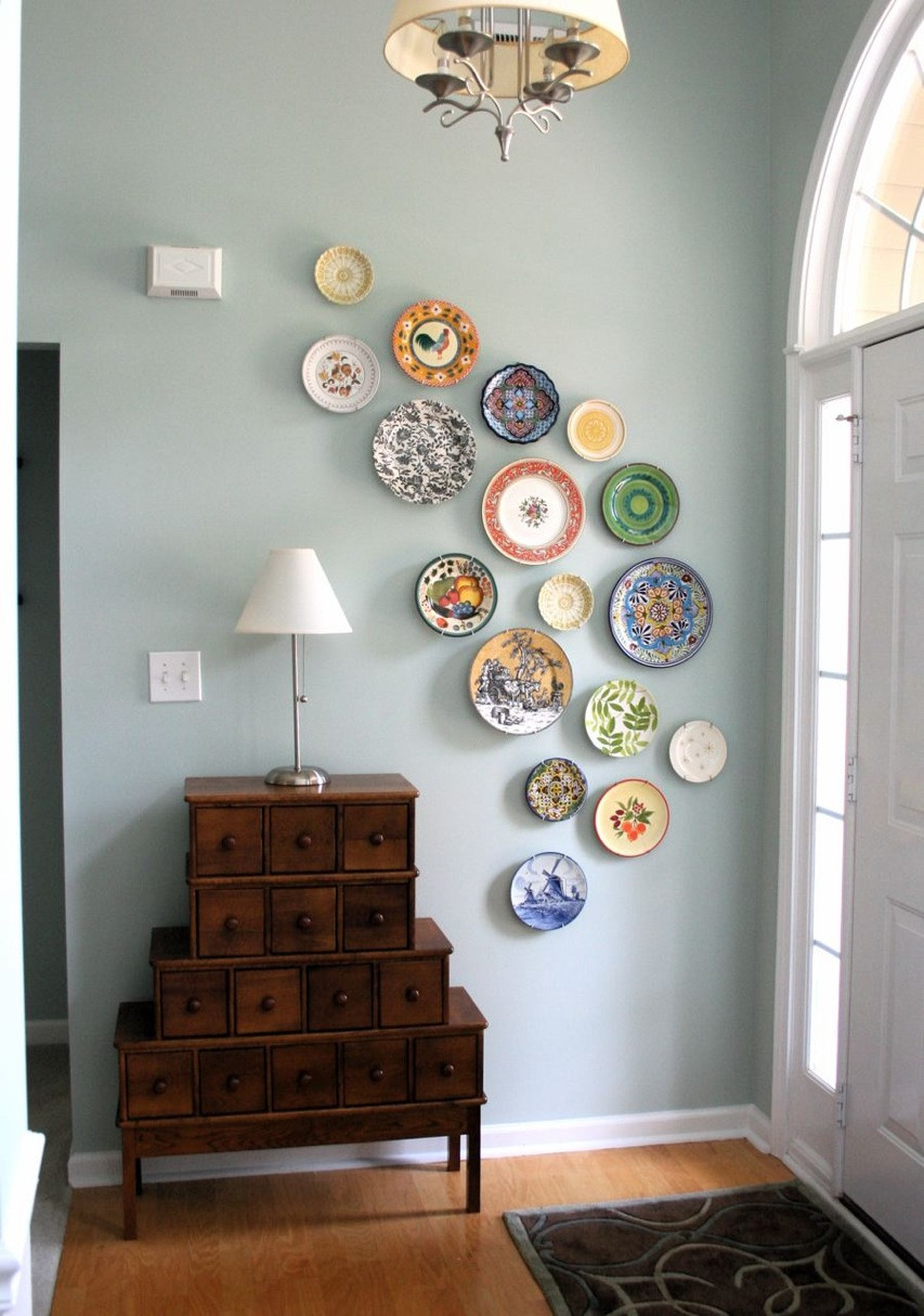 Best ideas about DIY Home Decorating Blogs
. Save or Pin diy wall art from plates A Pop of Pretty Blog Canadian Now.