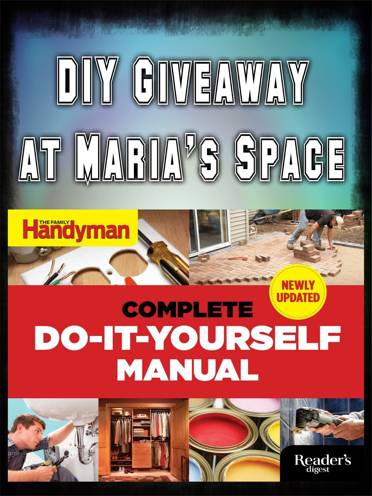 Best ideas about DIY Home Giveaway
. Save or Pin Maria s Space In My Opinion The Best Home DIY Manual Now.