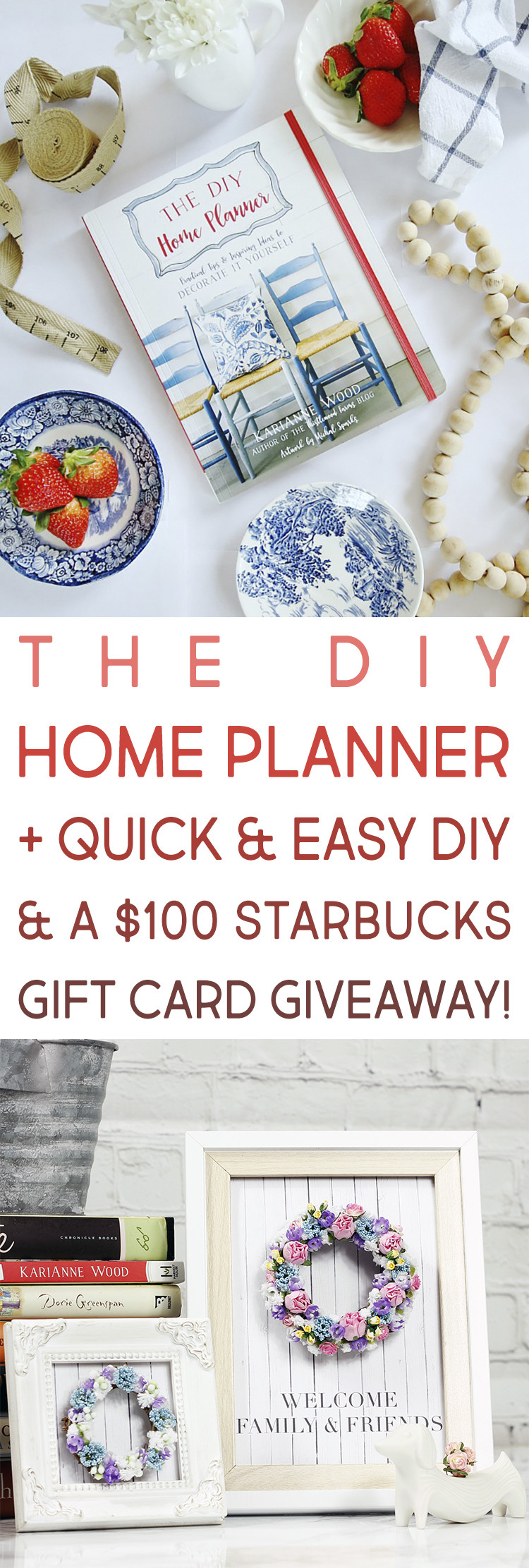 Best ideas about DIY Home Giveaway
. Save or Pin The DIY Home Planner A DIY A Giveaway The Cottage Market Now.