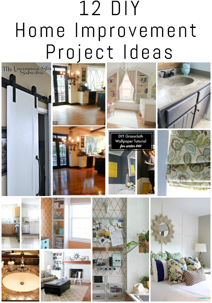 Best ideas about DIY Home Improvement
. Save or Pin 12 DIY Home Improvement Project Ideas The DIY Housewives Now.