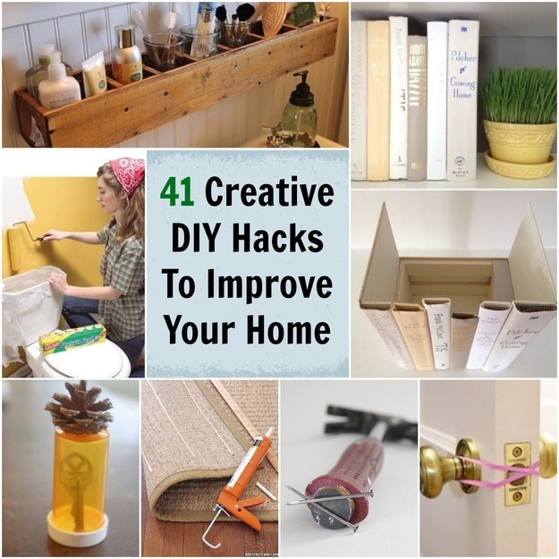 Best ideas about DIY Home Improvement
. Save or Pin 41 DIY Home Improvement Hacks Now.
