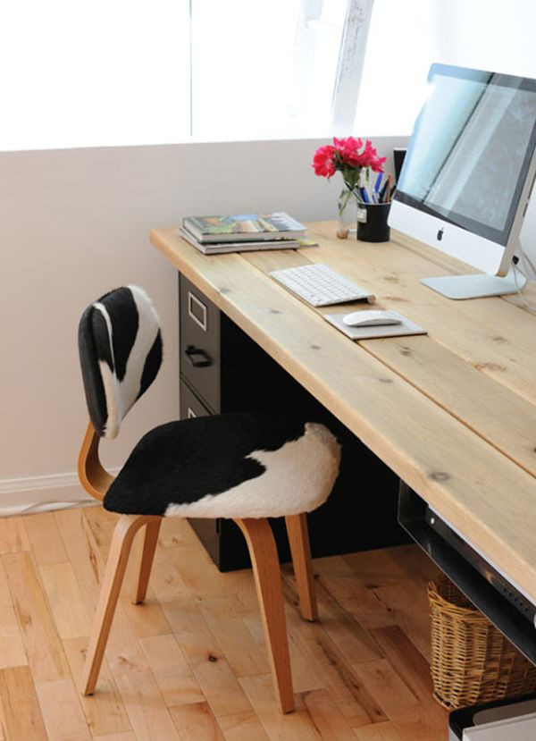 Best ideas about DIY Home Office Desks
. Save or Pin 20 DIY Desks That Really Work For Your Home fice Now.