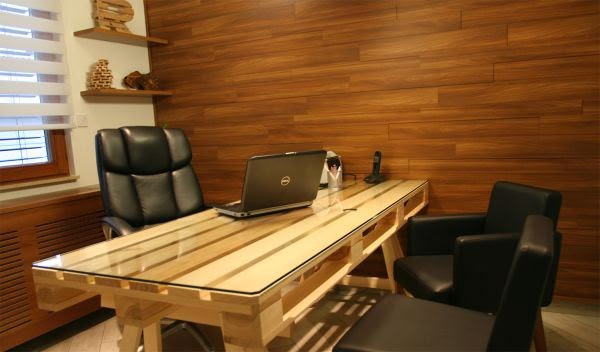 Best ideas about DIY Home Office Desks
. Save or Pin DIY Pallet fice Desk GOODIY Now.