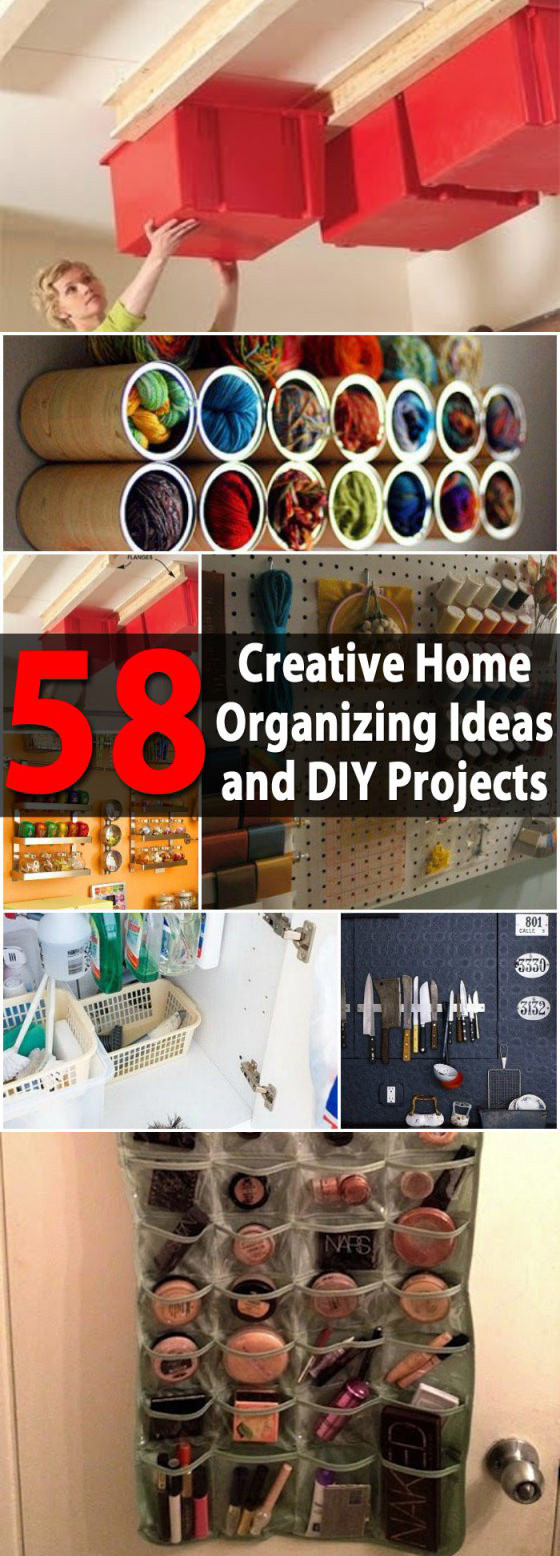 Best ideas about DIY Home Organization Ideas
. Save or Pin Top 58 Most Creative Home Organizing Ideas and DIY Now.