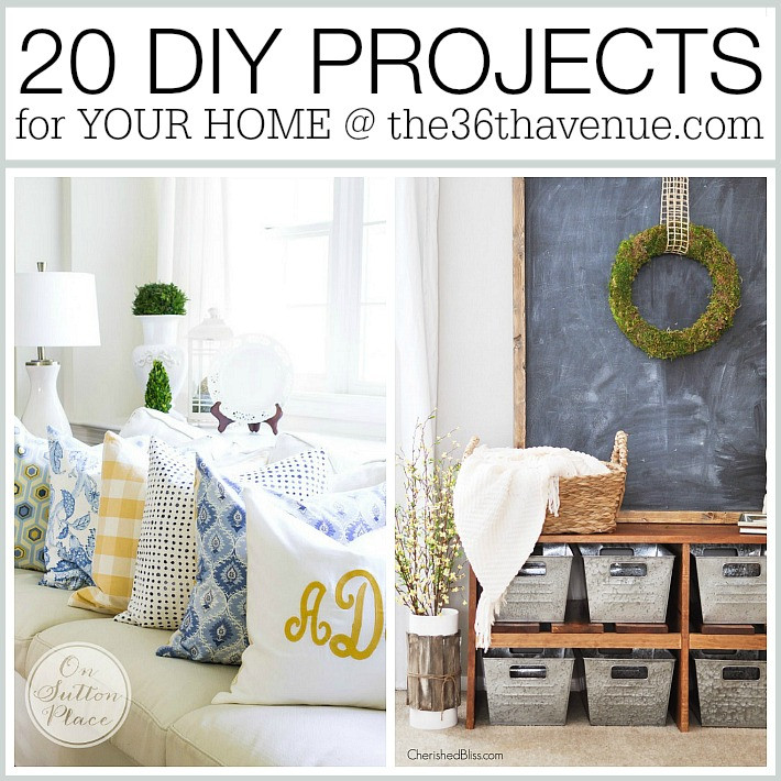 Best ideas about DIY Home Projects
. Save or Pin Home Decor DIY Projects The 36th AVENUE Now.