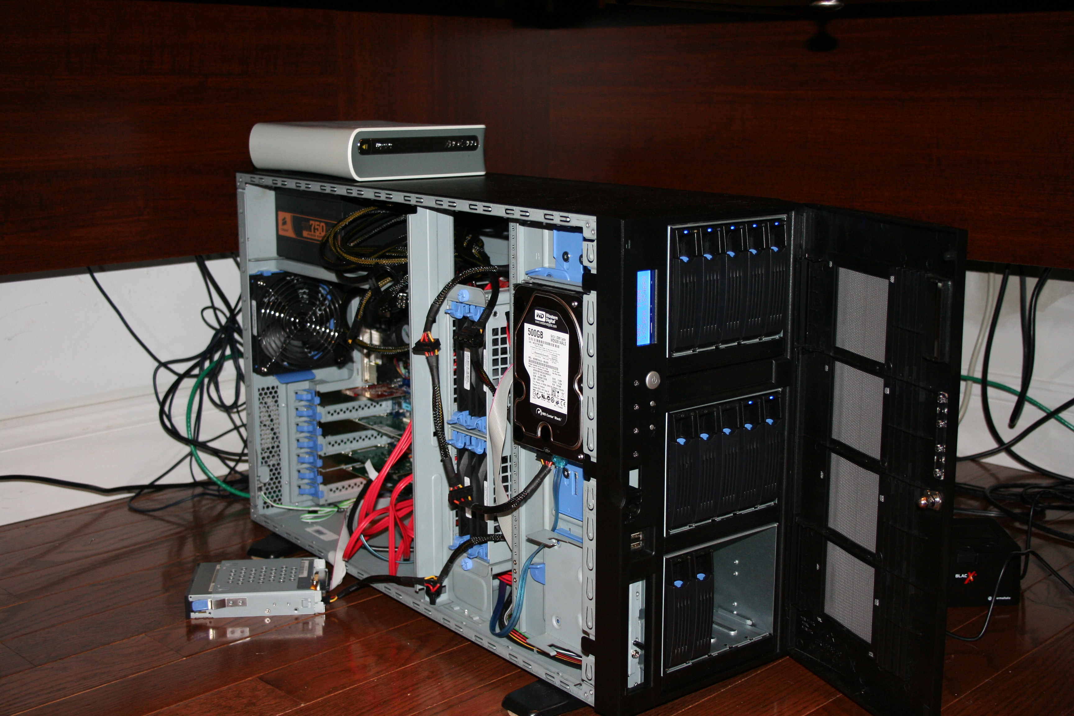 Компьютер установка сервера