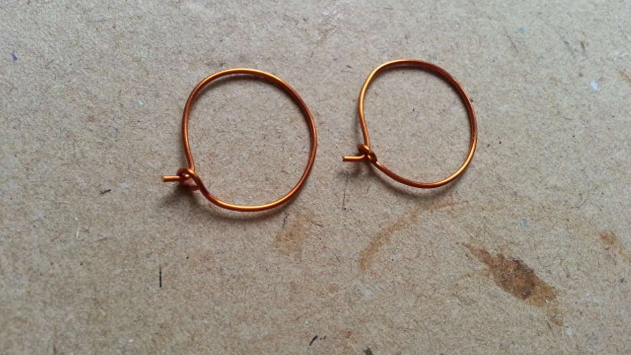 Best ideas about DIY Hoop Earrings
. Save or Pin How To Make Simple Wire Hoop Earrings DIY Style Tutorial Now.