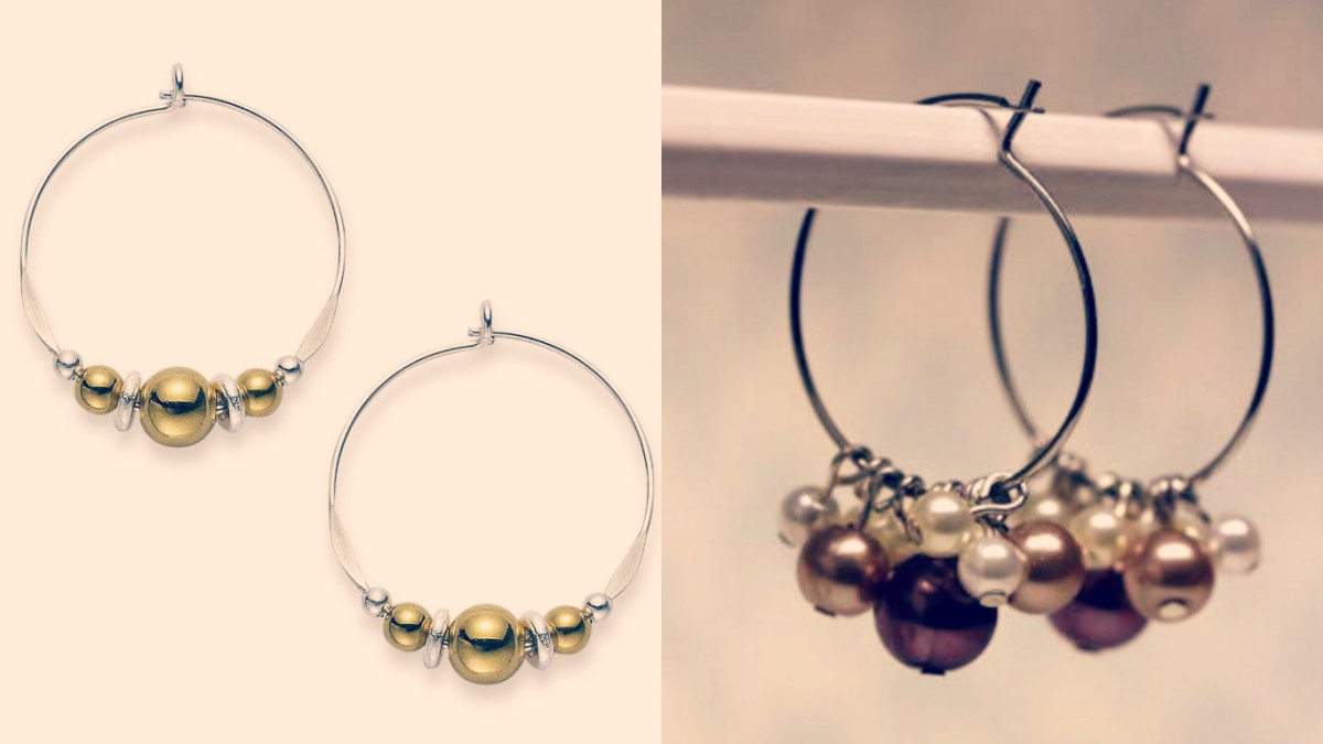 Best ideas about DIY Hoop Earrings
. Save or Pin DIY How To Make Beaded Hoop Earrings – Sobo Tips Now.