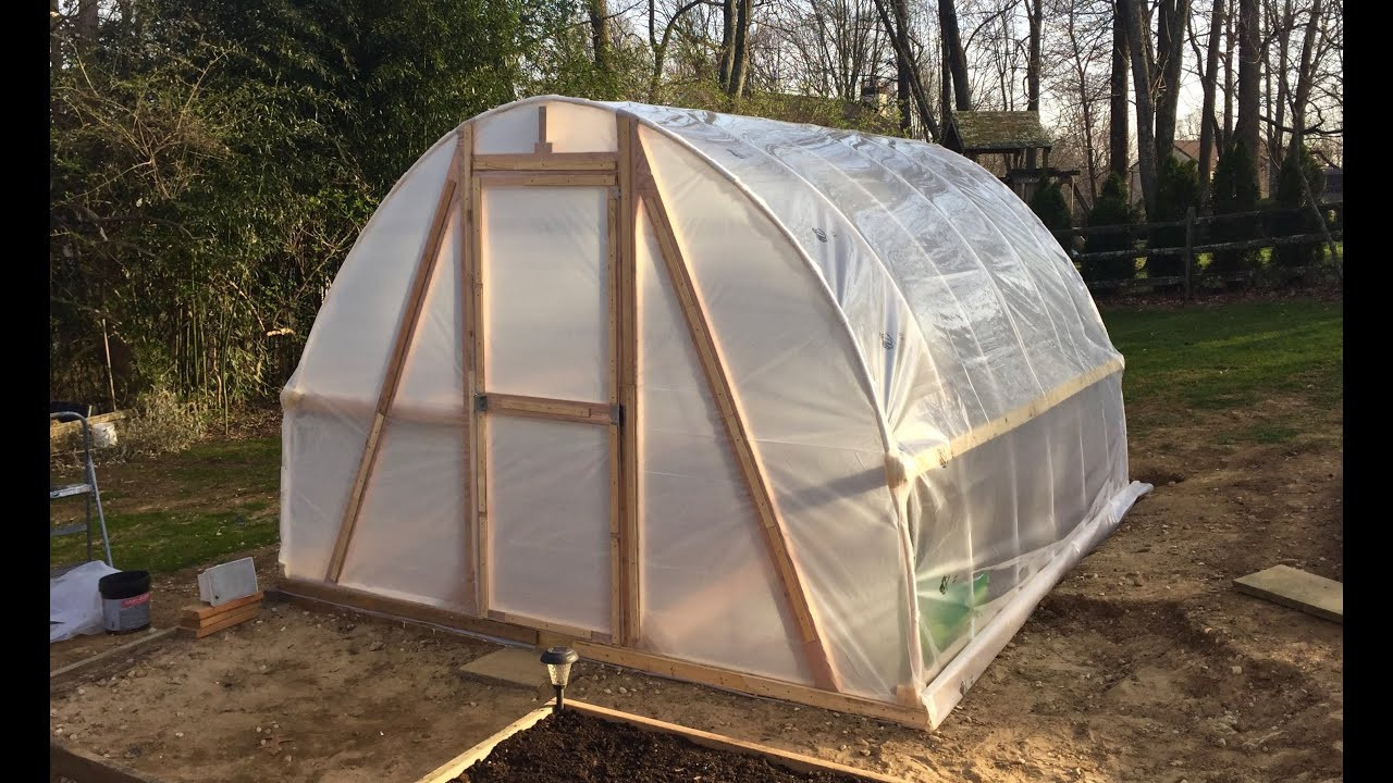 Best ideas about DIY Hoop House
. Save or Pin DIY Greenhouse PVC Hoop House Polytunnel Garden Homemade Now.