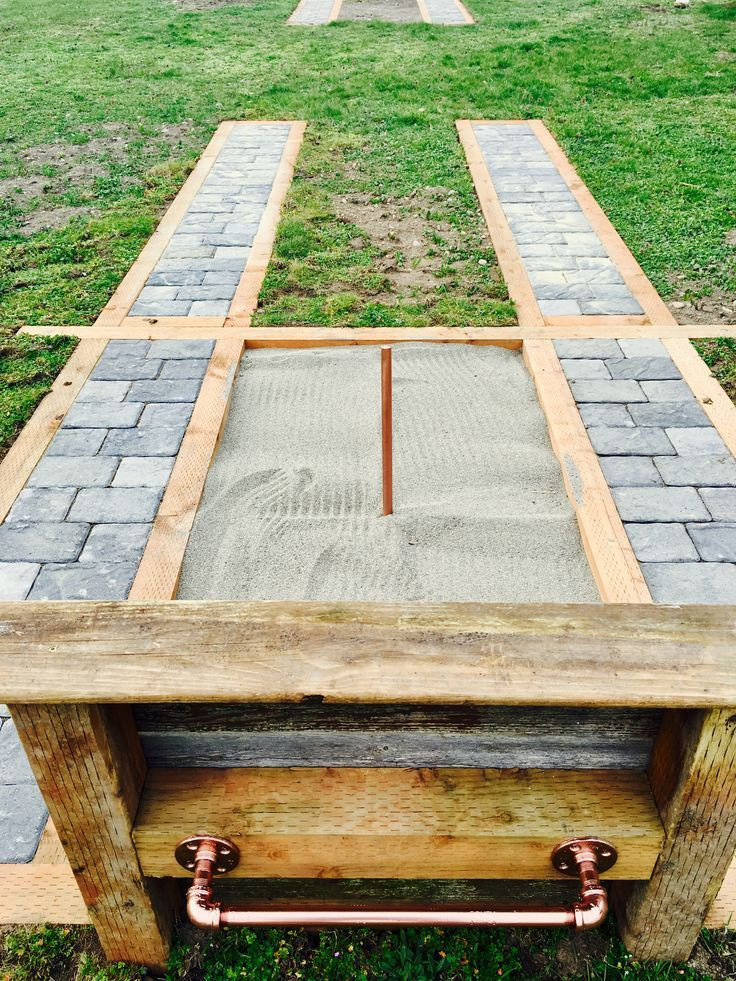 Best ideas about DIY Horseshoe Pit
. Save or Pin Paver borders on a horseshoe pit Ringer Now.
