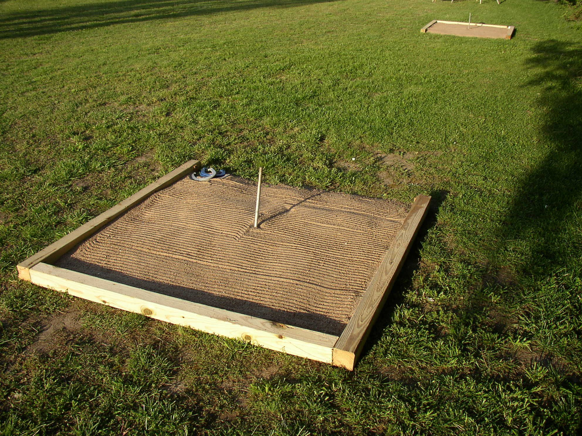 Best ideas about DIY Horseshoe Pits
. Save or Pin diy horseshoe pit Horseshoe Pits DImYself Now.