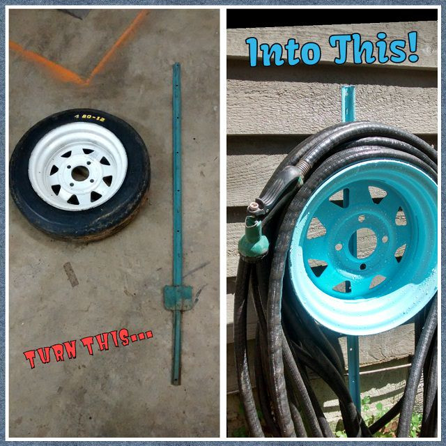 Best ideas about DIY Hose Reel
. Save or Pin 16 Great Ideas For Garden That You Can Do From Everyday Now.