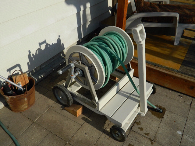 Best ideas about DIY Hose Reel
. Save or Pin DIY garden hose cart Now.