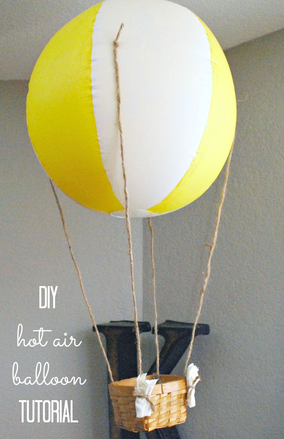 Best ideas about DIY Hot Air Balloon
. Save or Pin DIY Decorative Hot Air Balloons for $5 Classy Clutter Now.