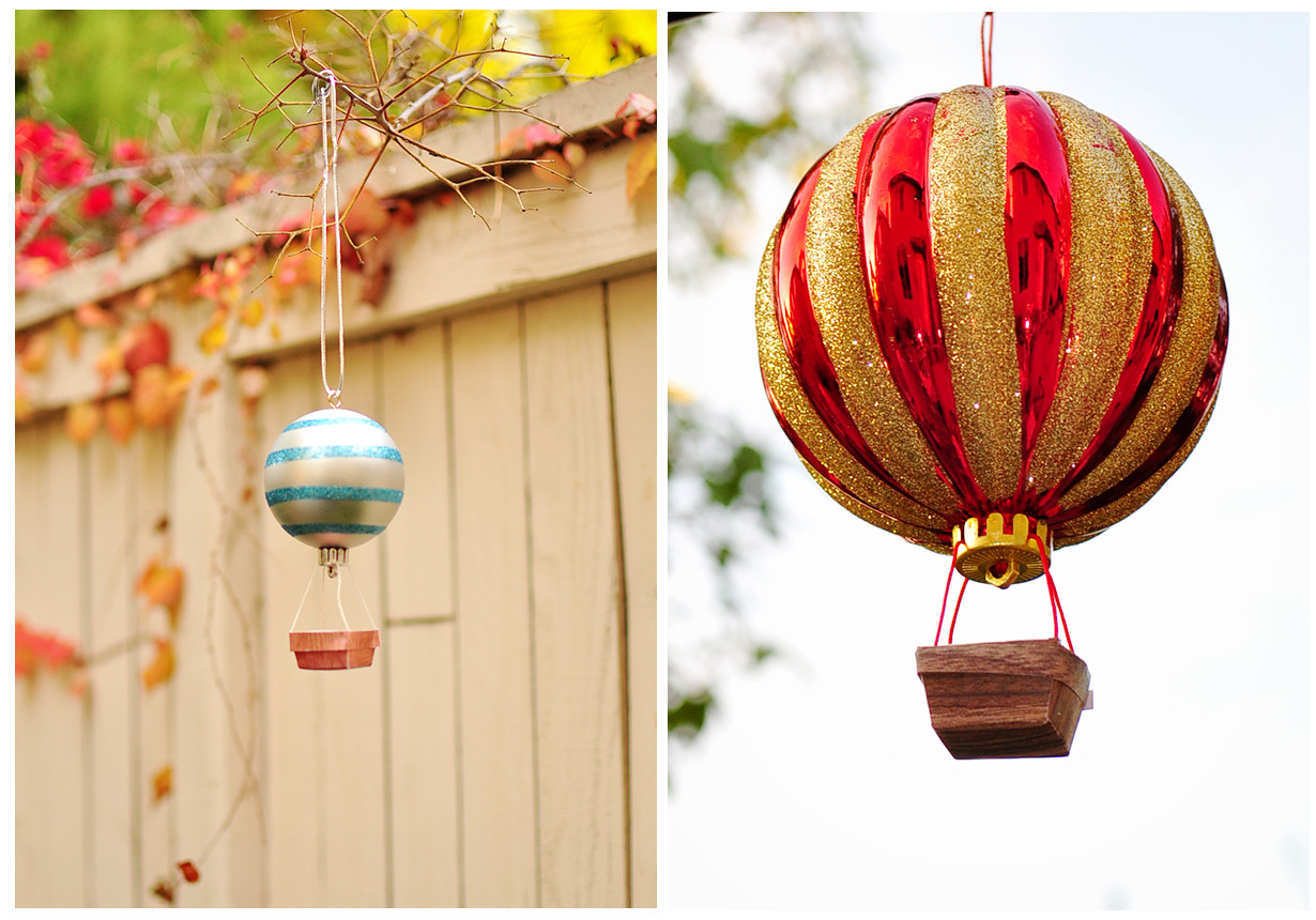 Best ideas about DIY Hot Air Balloon
. Save or Pin The Cheese Thief How to Make Hot Air Balloon Ornament Now.