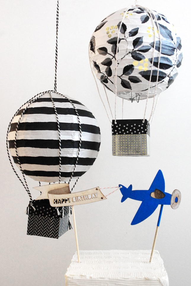 Best ideas about DIY Hot Air Balloon
. Save or Pin DIY HOT AIR BALLOON PARTY DECOR Now.