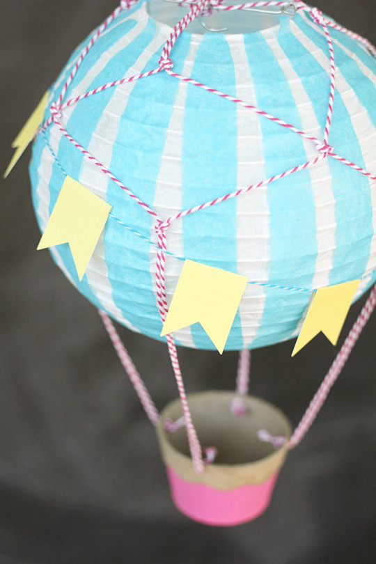 Best ideas about DIY Hot Air Balloon
. Save or Pin How to Make a Hot Air Balloon Vintage Style Now.