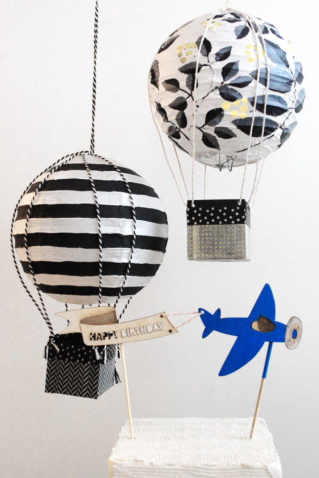 Best ideas about DIY Hot Air Balloons
. Save or Pin DIY HOT AIR BALLOON PARTY DECOR Now.