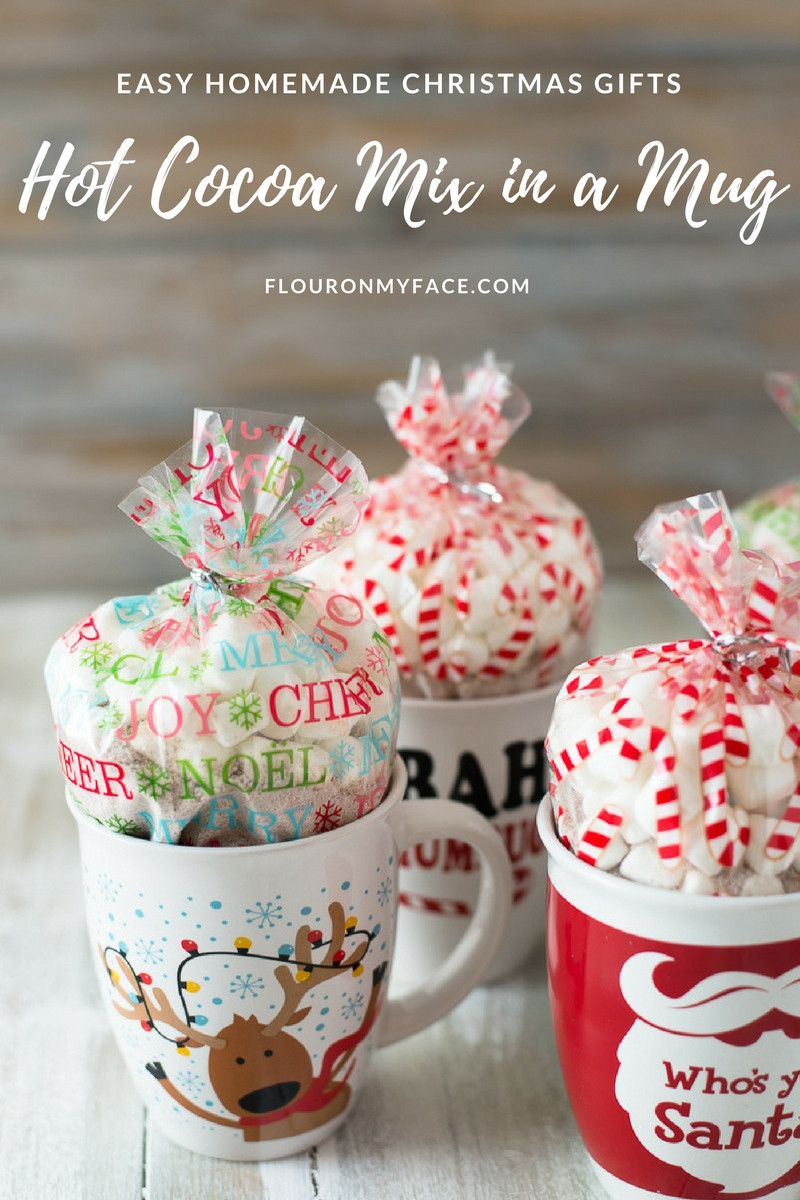 Best ideas about DIY Hot Chocolate Gifts
. Save or Pin Homemade Christmas Peppermint Hot Cocoa Mix Now.
