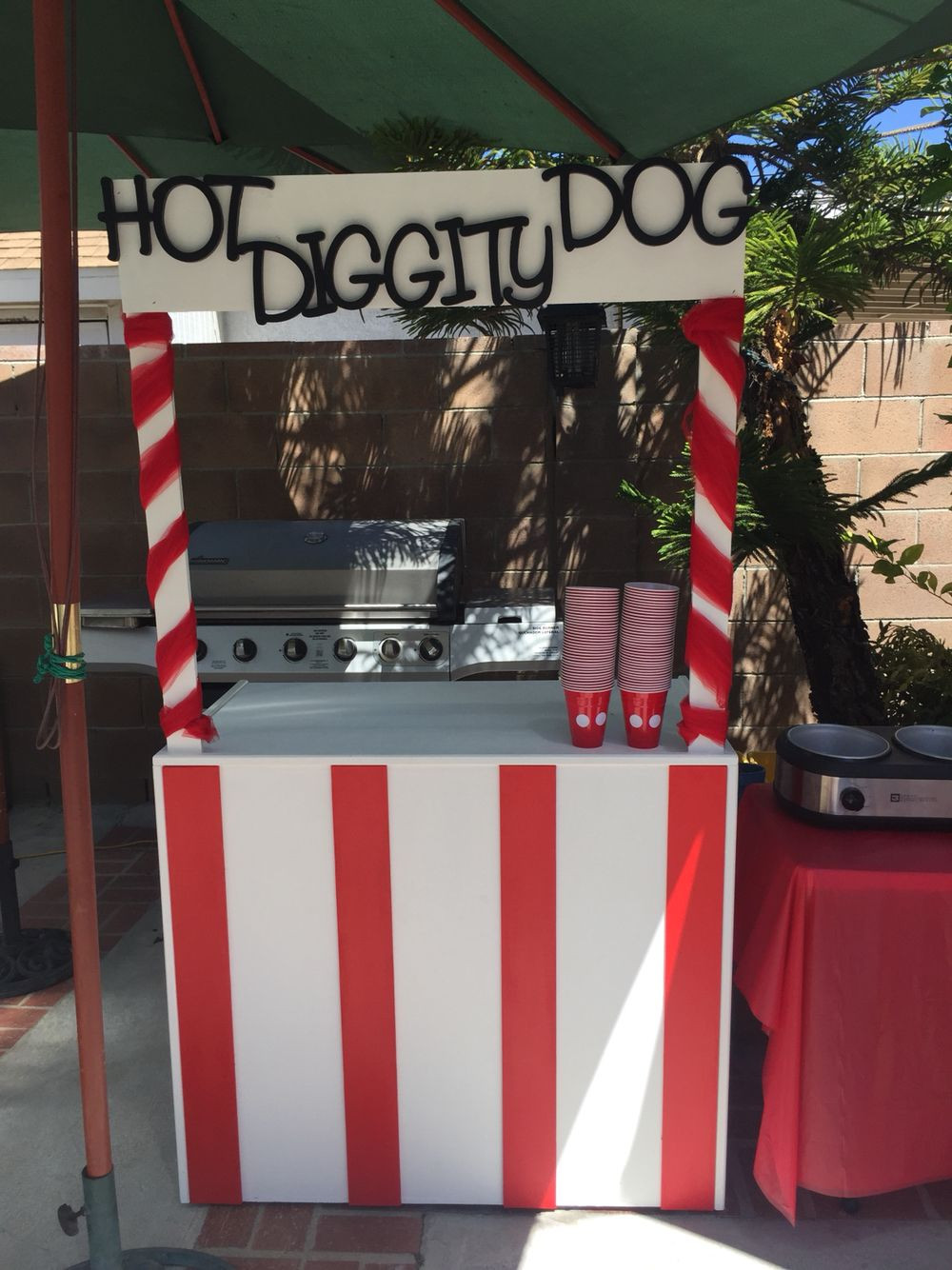 Best ideas about DIY Hot Dog Cart
. Save or Pin Mickey Mouse club house hot dog stand Diy Now.