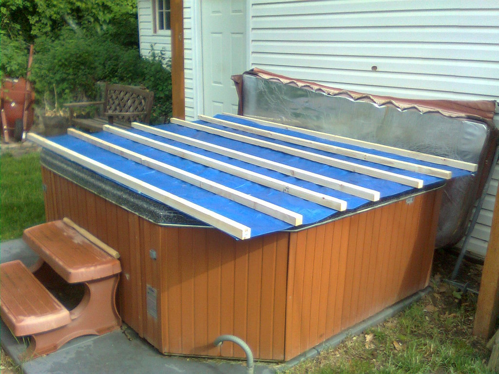 Best ideas about DIY Hot Tub Cover
. Save or Pin Redneck Hot Tub Cover Now.