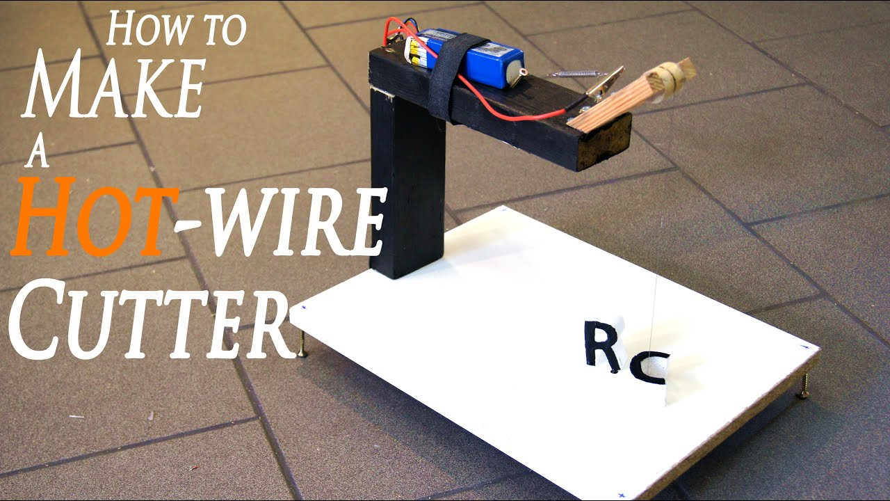 Best ideas about DIY Hot Wire Foam Cutter
. Save or Pin DIY Hot Wire Cutter for Plexiglass Carboard and Foam Now.