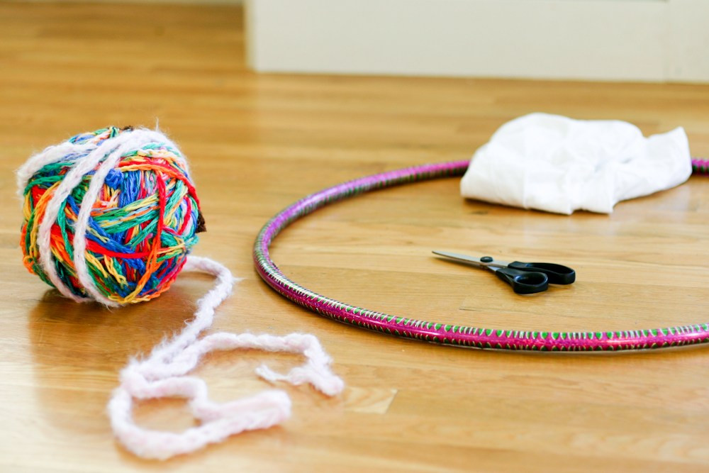 Best ideas about DIY Hula Hoop
. Save or Pin Woven Finger Knitting Hula Hoop Rug DIY Flax & Twine Now.