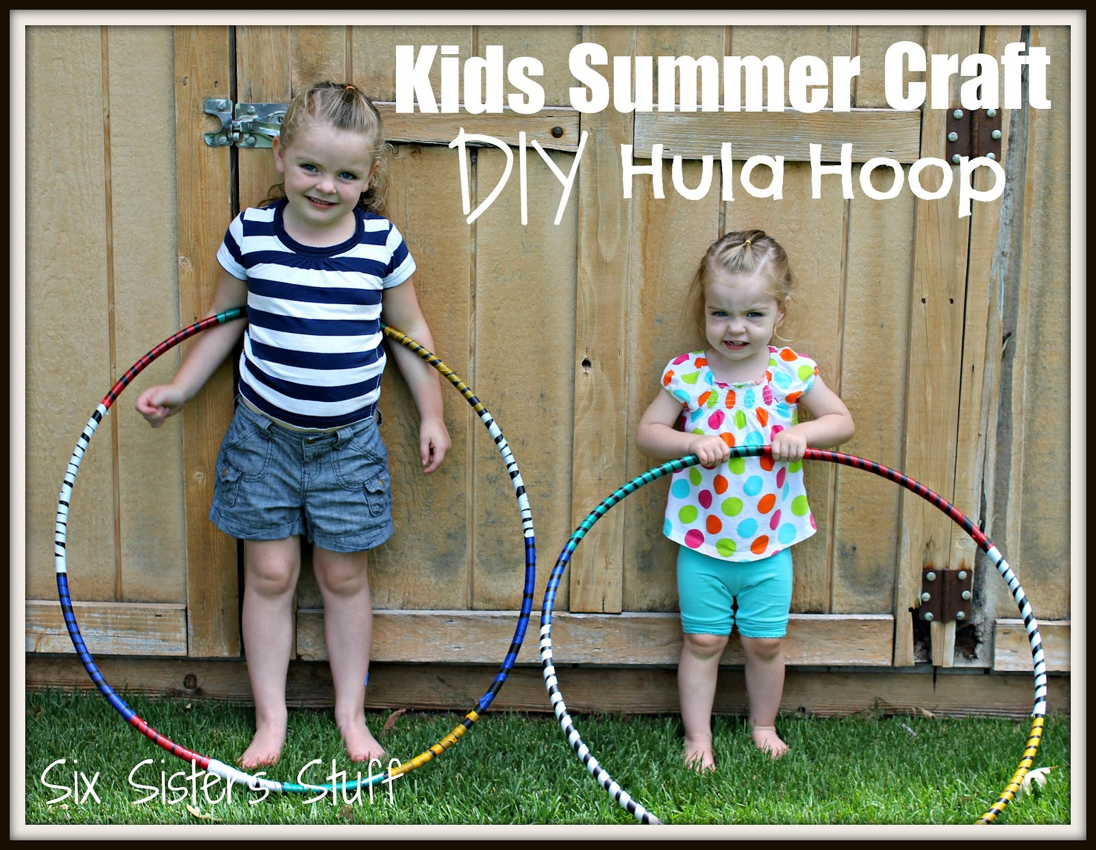 Best ideas about DIY Hula Hoop
. Save or Pin Kids Summer Craft DIY Hula Hoop Now.