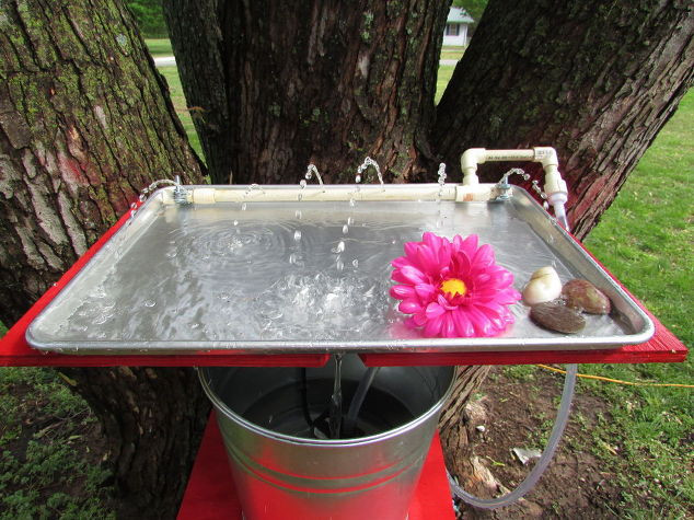 Best ideas about DIY Hummingbird Bath
. Save or Pin Making a Hummingbird Water and Bathing Tray Out of a Now.