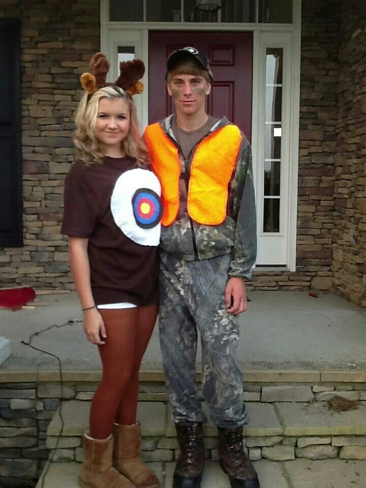 Best ideas about DIY Hunter Costume
. Save or Pin Deer and hunter costume Holloween costumes Now.