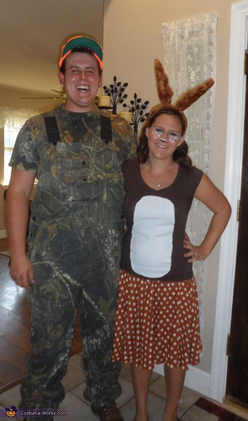 Best ideas about DIY Hunter Costume
. Save or Pin The Hunter and Deer Couple Costume Now.