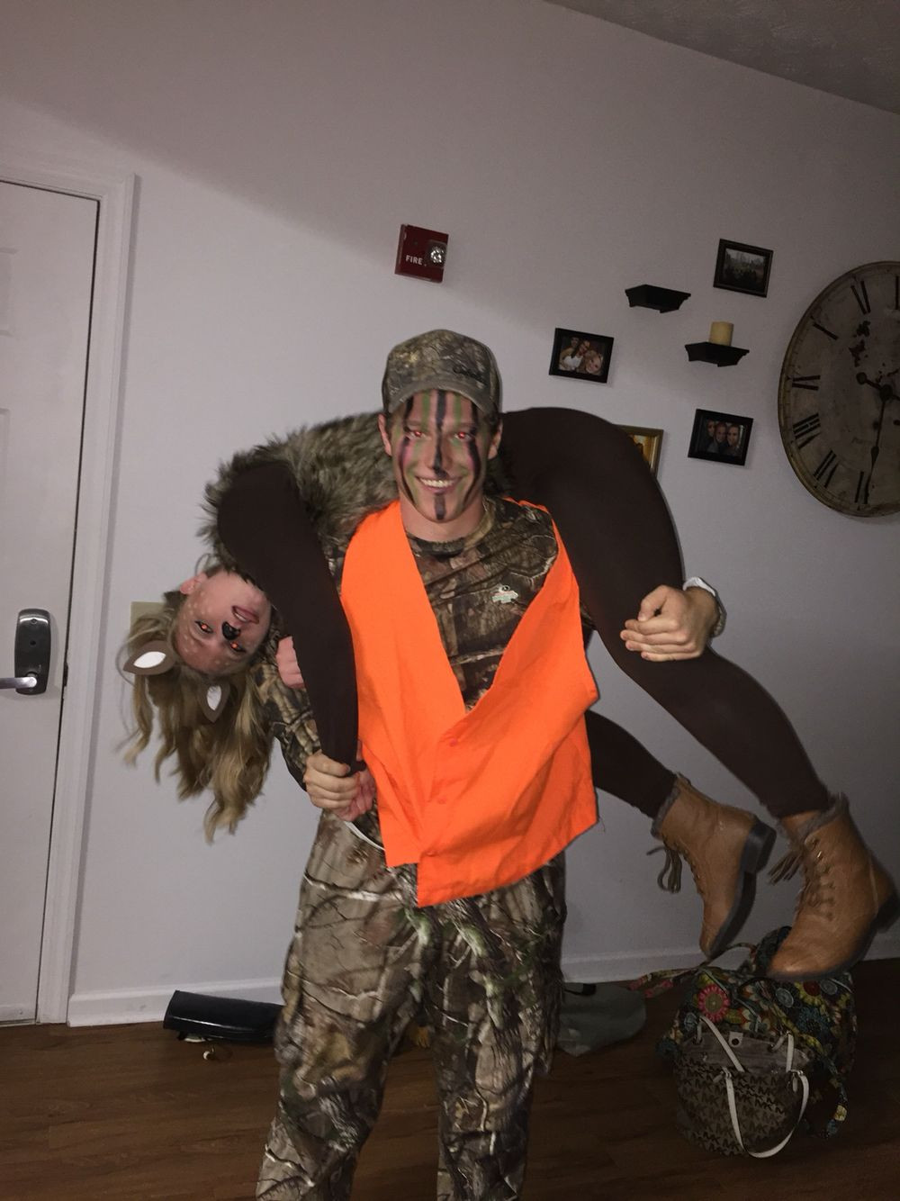 Best ideas about DIY Hunter Costume
. Save or Pin Deer and Hunter costume Halloween Pinterest Now.