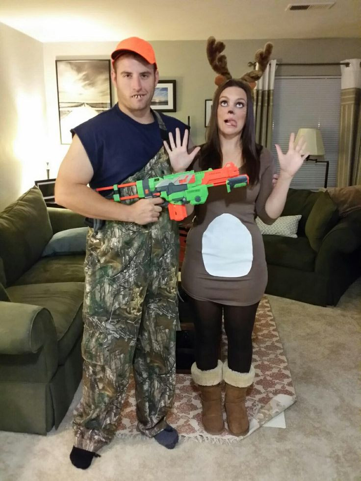 Best ideas about DIY Hunter Costume
. Save or Pin Hunter and deer costume Halloween Now.