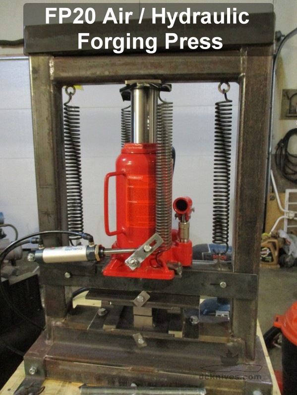 Best ideas about DIY Hydraulic Press
. Save or Pin DIY Knifemaker s Info Center DIY 20 ton Forging Press Now.