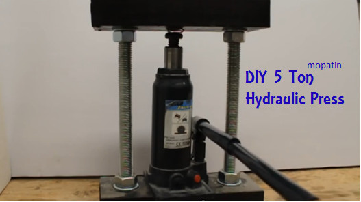 Best ideas about DIY Hydraulic Press
. Save or Pin [DIY Video] Homemade Five Ton Hydraulic Press Simple To Now.