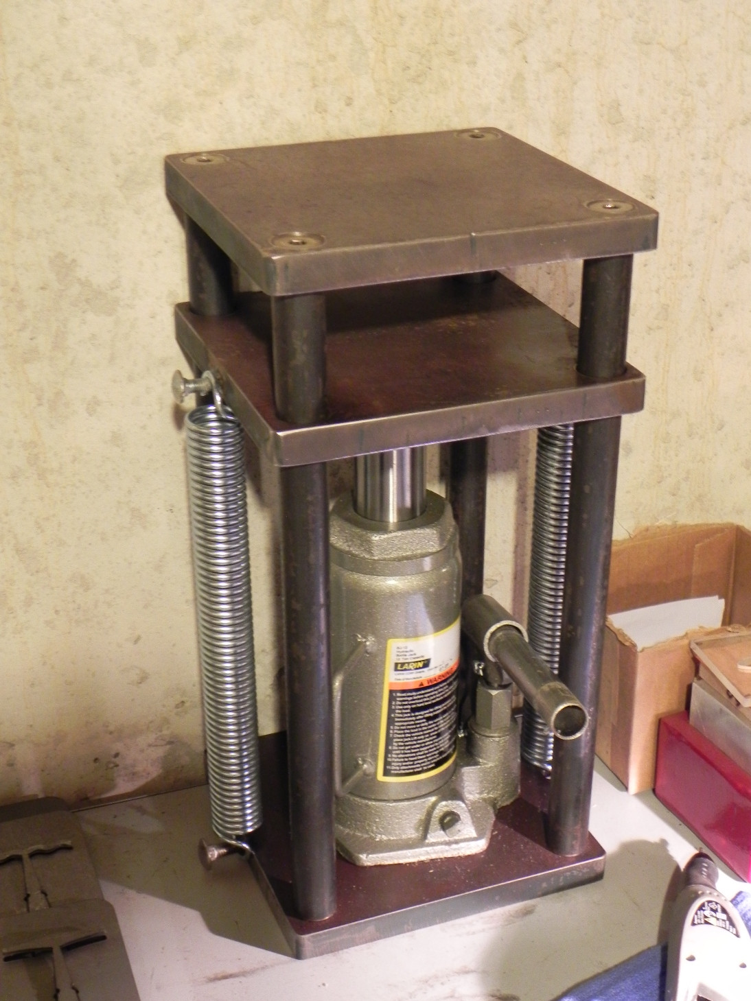 Best ideas about DIY Hydraulic Press
. Save or Pin Home made Hydraulic Press Now.
