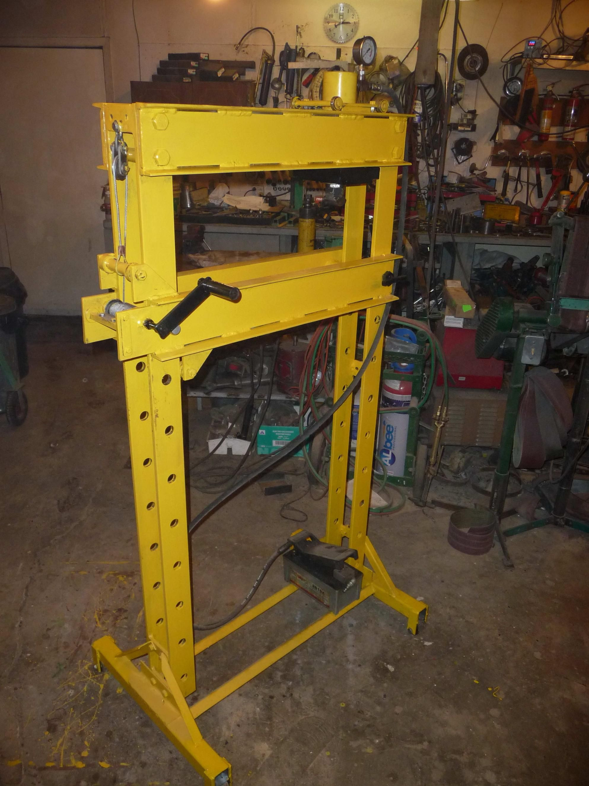 Best ideas about DIY Hydraulic Press
. Save or Pin Homemade 25 Ton Hydraulic Press by glens5 25 ton air Now.