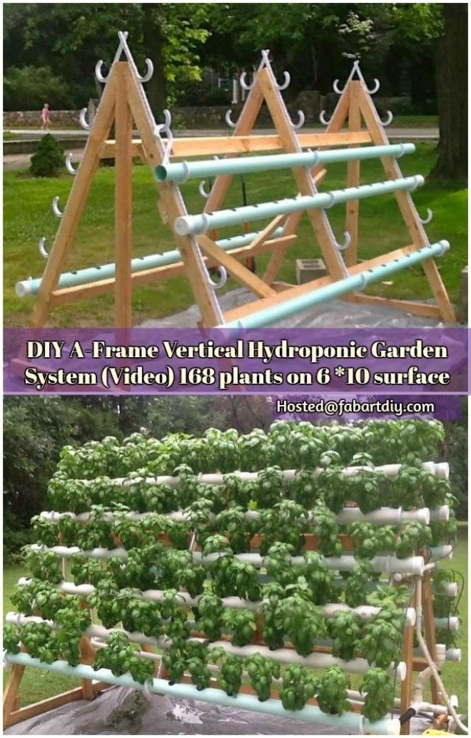Best ideas about DIY Hydroponic Plans
. Save or Pin DIY A Frame Vertical Hydroponic Garden System Now.